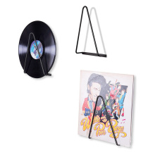 Set Of 3 Hot Sale High Quality Wall Mounted Metal Wire Vinyl Record Holder Vinyl Display Rack
